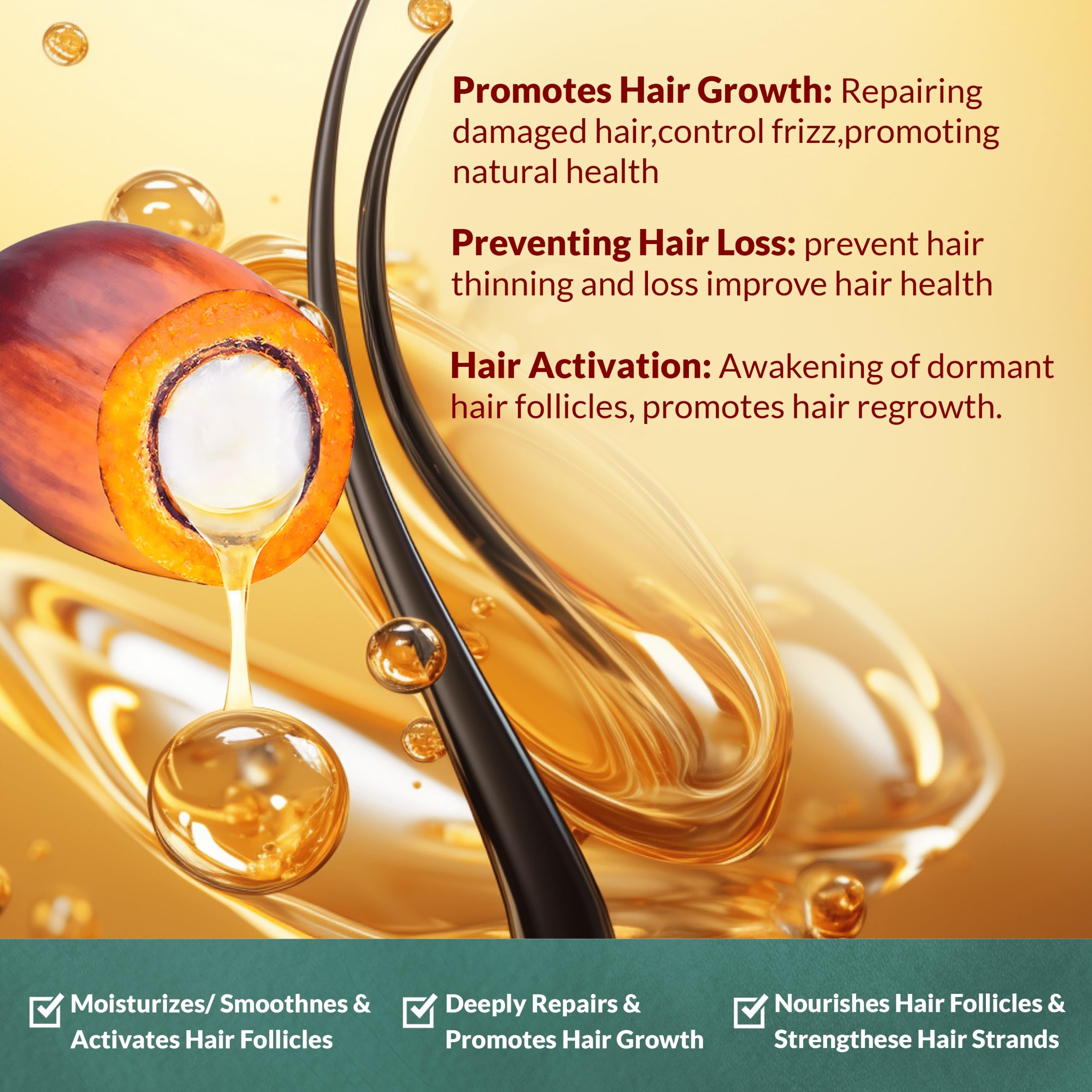PureNaturis Masque Cheveux Batana: réparation en profondeur et hydratation durable.