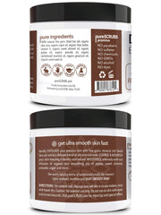 PureSCRUBS cuillere-bois: dosage facile pour appliquer le gommage.