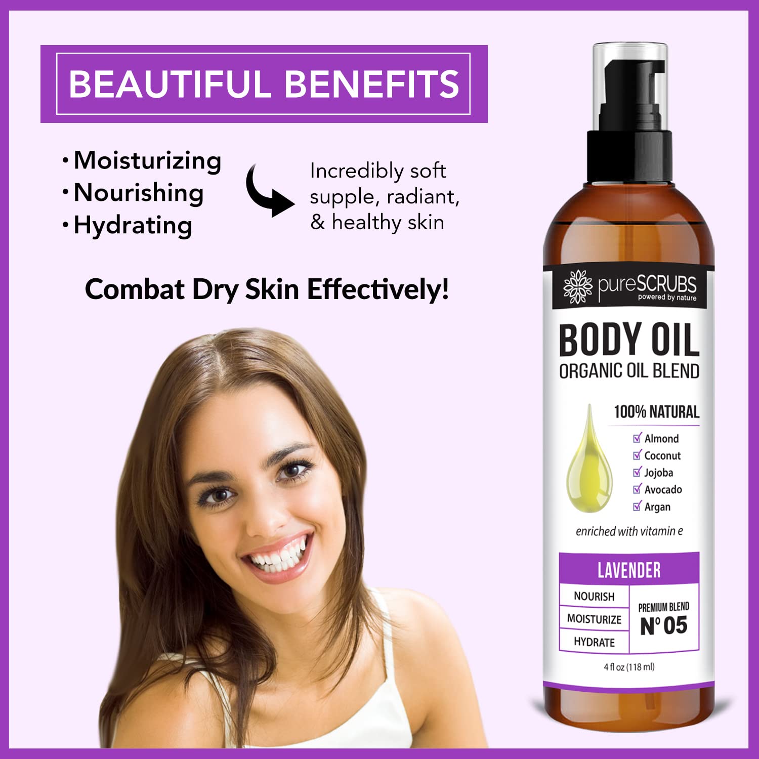 PureSCRUBS cuticle oil application on nails for healthier nails.