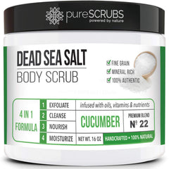 PureSCRUBS gommage corps concombre 16oz exfolie et adoucit la peau