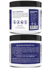 pureSCRUBS texture sable fin pour exfolier en douceur