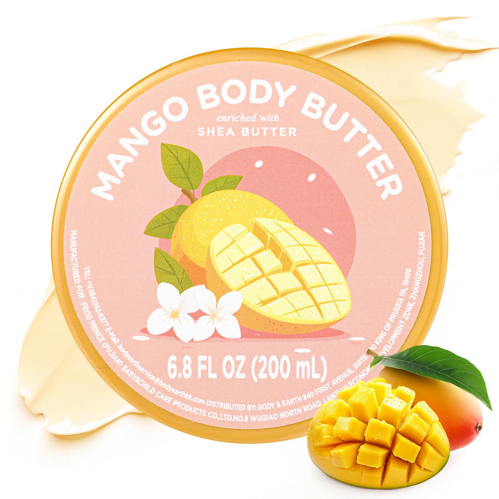 Puresoak Bath pot-beurre-mangue: hydratation durable pour peau sèche