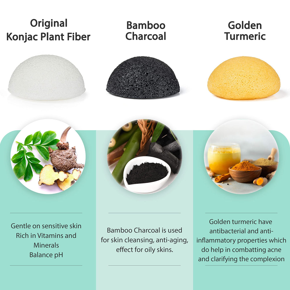 pureSOL Konjac améliore la texture de la peau avec une utilisation régulière.