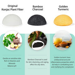 pureSOL Konjac améliore la texture de la peau avec une utilisation régulière.