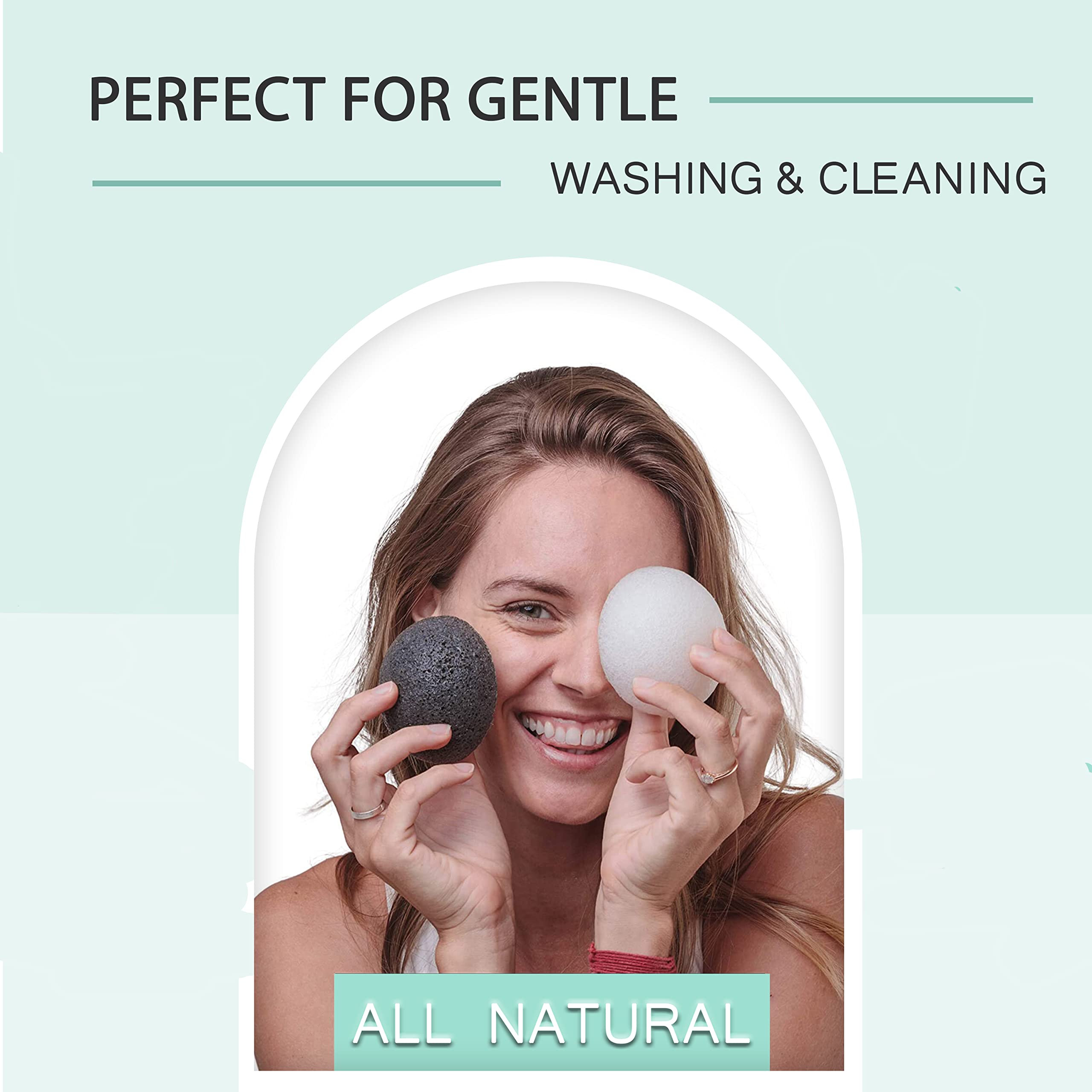 pureSOL Konjac, éponge écologique et respectueuse de l’environnement.