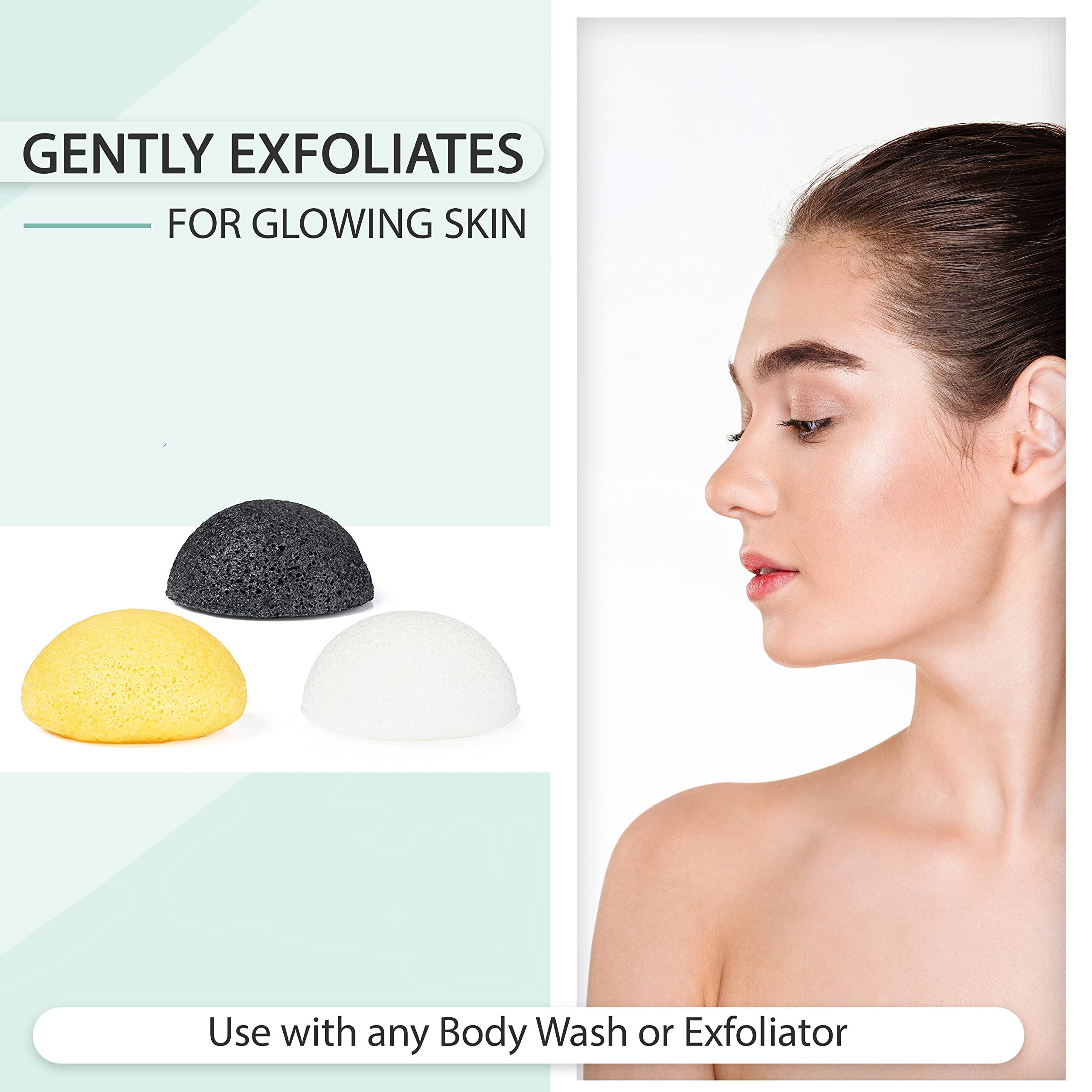 pureSOL Konjac pour peaux matures, exfoliation douce et soin quotidien.