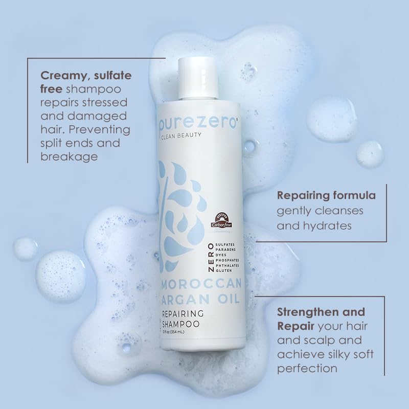 Purezero Après-Shampoing Argane Bouteille – démêlage facilité et douceur