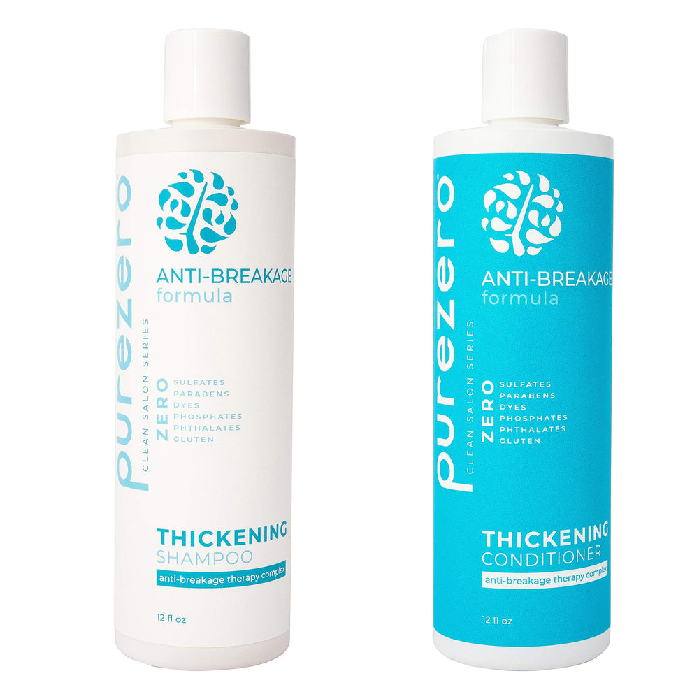 Purezero – Bouteille shampooing anti-casse, soin quotidien potentiel pour cheveux forts