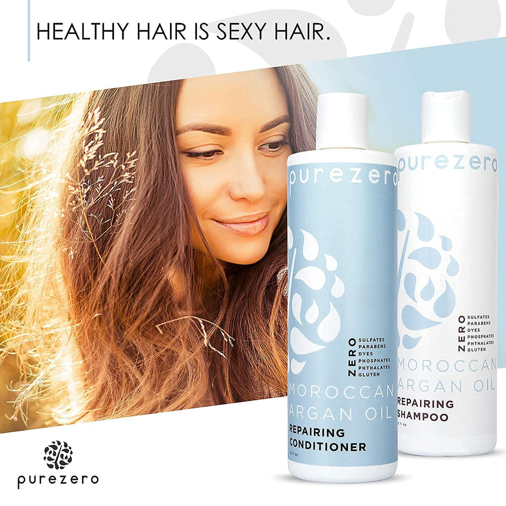Purezero Brillance accrue – cheveux visiblement éclatants