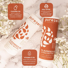 Défrizzage léger des boucles avec Purezero, effet lisse et défroissant.