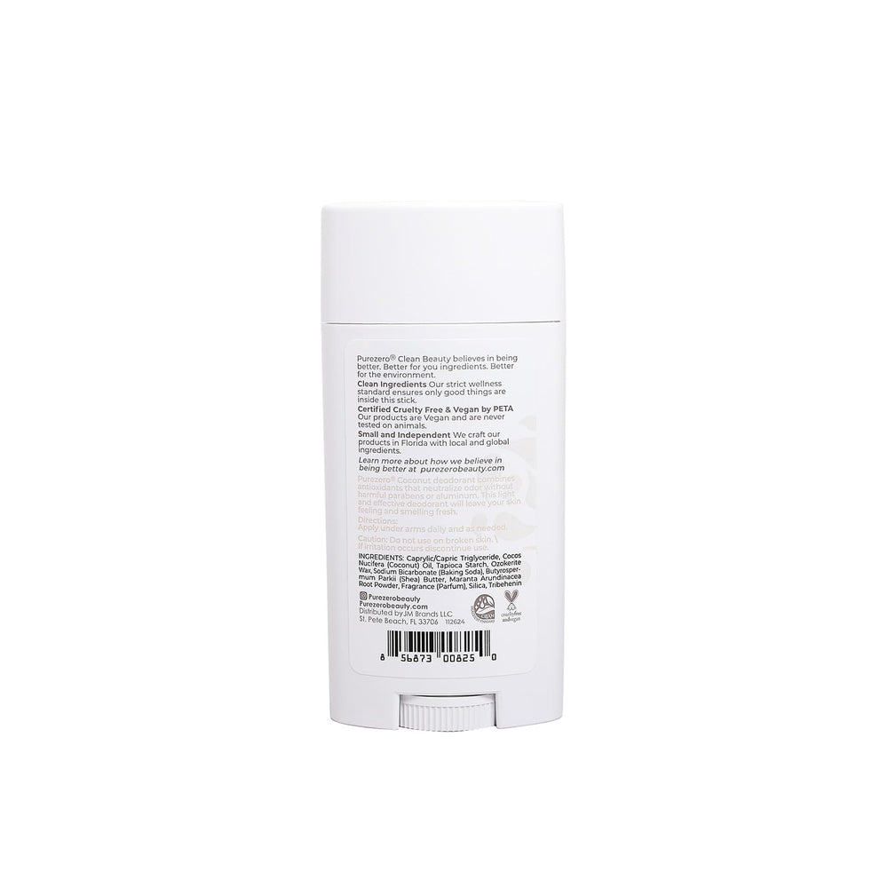 Purezero Déodorant Coco emballage éco-responsable pour un choix durable.