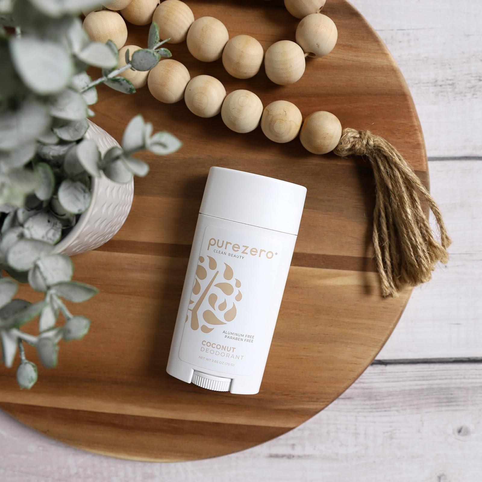 Purezero Déodorant Coco usage quotidien simple et parfum léger.