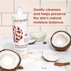 Gel douche Purezero adapté aux peaux sensibles sans irritants