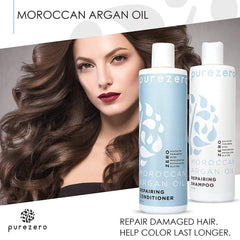 Purezero Huile d’Argan – goutte nourrissante pour cheveux secs