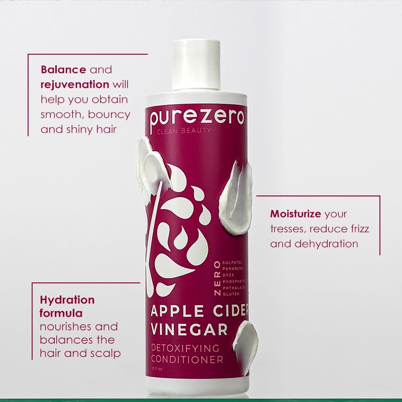Purezero ingrédients-propres, label clair, offre une routine propre et sûre pour vos cheveux.