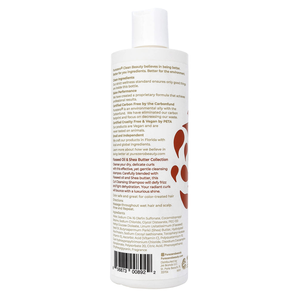 Rituel de soin quotidien Purezero pour cheveux bouclés.