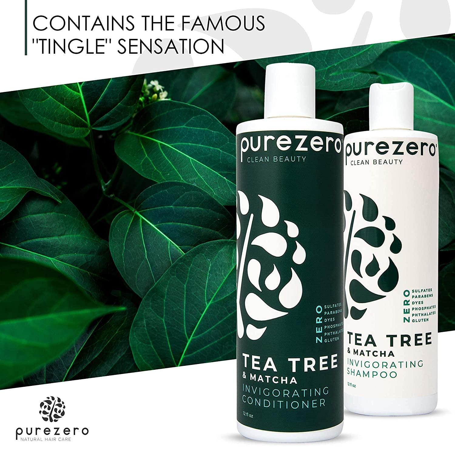 Purezero utilisation quotidienne, routine simple et efficace des cheveux.