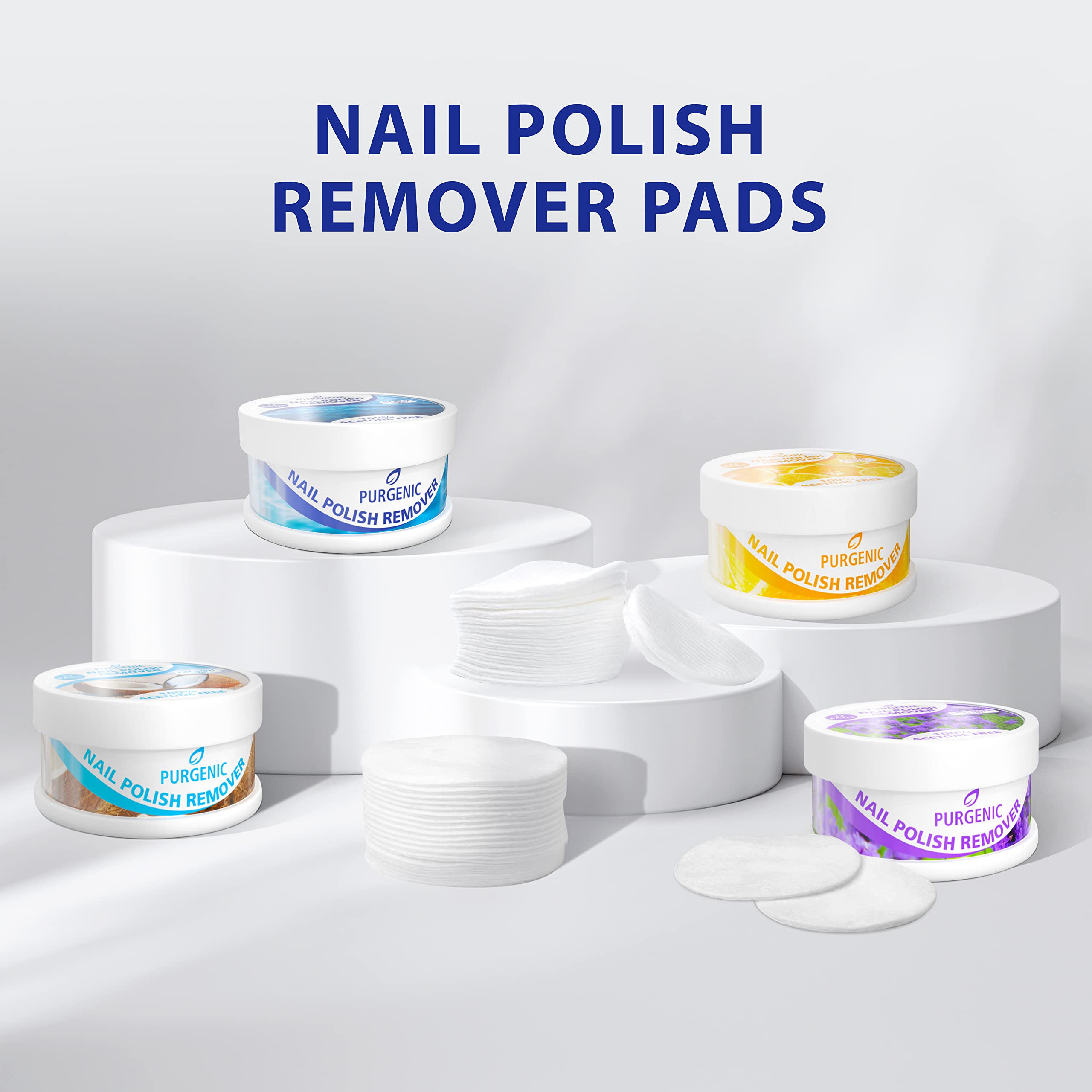 Purgenic: pads hydratants aidant à préserver les cuticules lors du démaquillage.