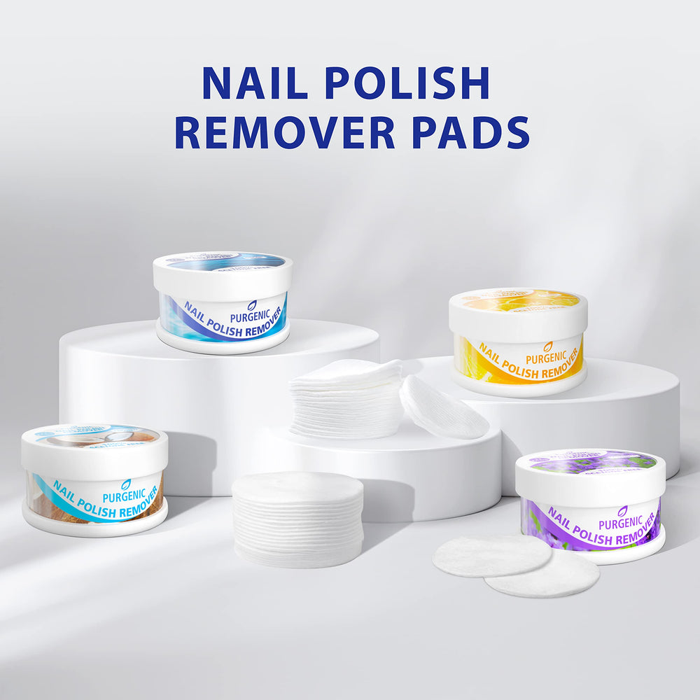 Purgenic: pads hydratants aidant à préserver les cuticules lors du démaquillage.