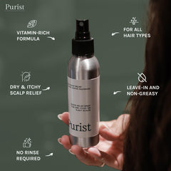 Purist brume légère et non grasse, hydratation sans alourdir les cheveux.