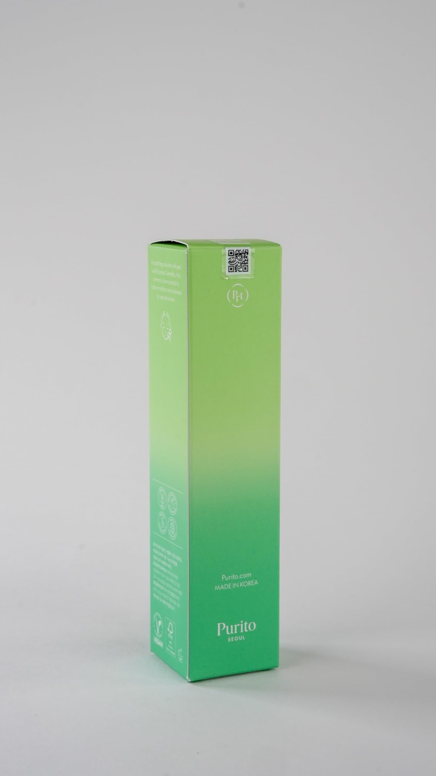Soin quotidien – Purito Centella sans parfum pour tous types de peau