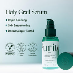 PURITO Centella Serum : texture soyeuse qui glisse sur la peau