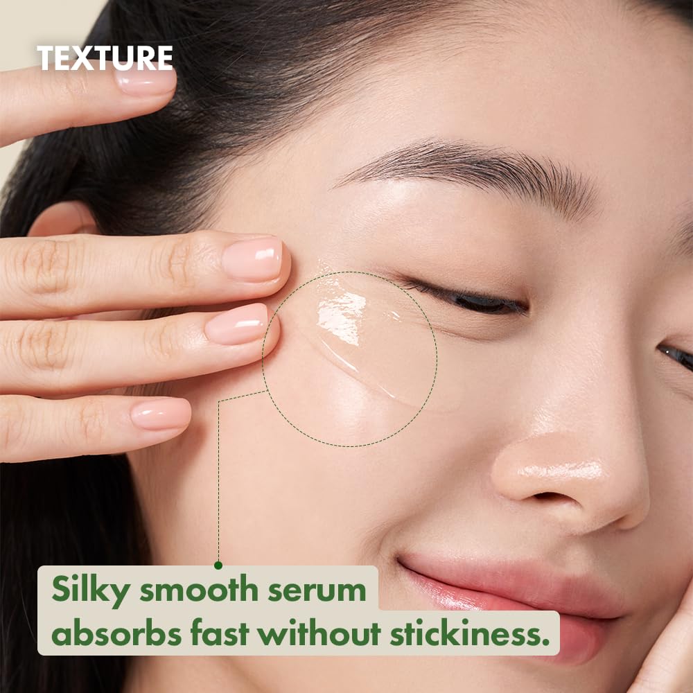 Emballage minimaliste et durable du PURITO Centella Unscented Serum pour routine écoresponsable.