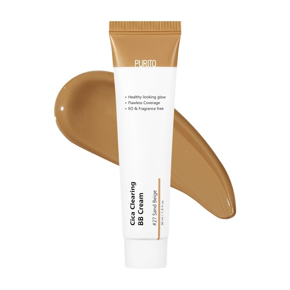 Purito Cica Clearing BB Crème flacon – texture légère et teint naturel.