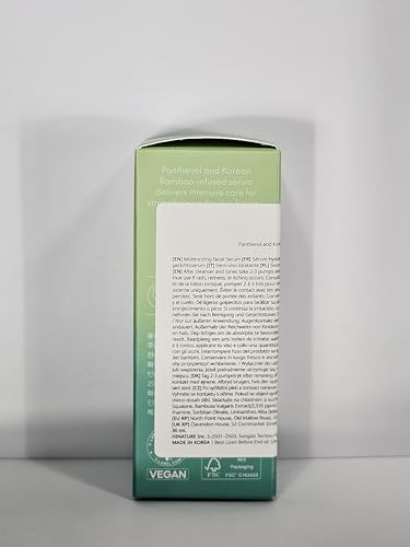 Purito extrait bambou Damyang : hydratation durable pour le teint lumineux.