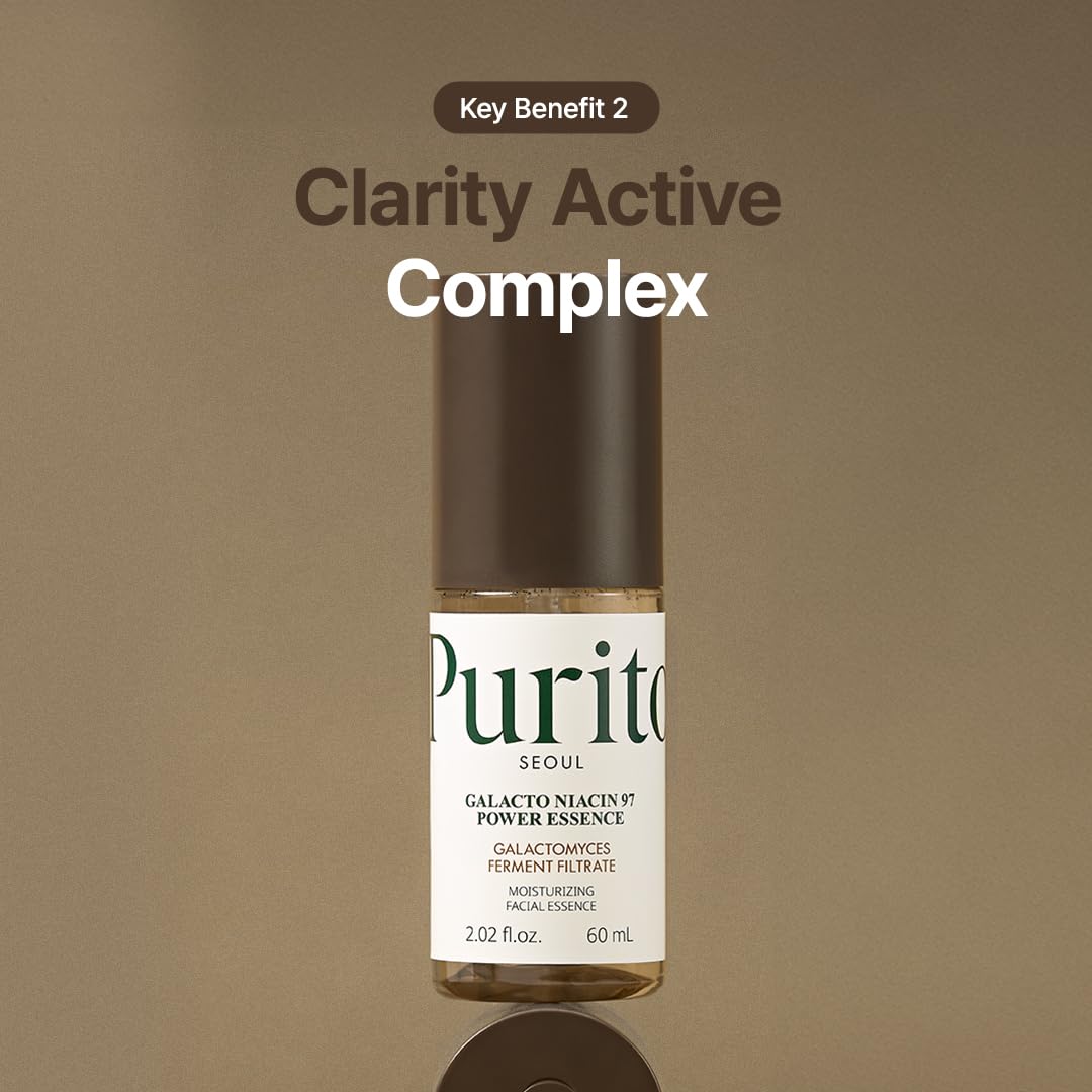 Niacinamide 5% PURITO, teint plus uniforme possible.
