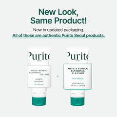Purito nettoyant visage — application matin et soir, pour une peau claire et rafraîchie.