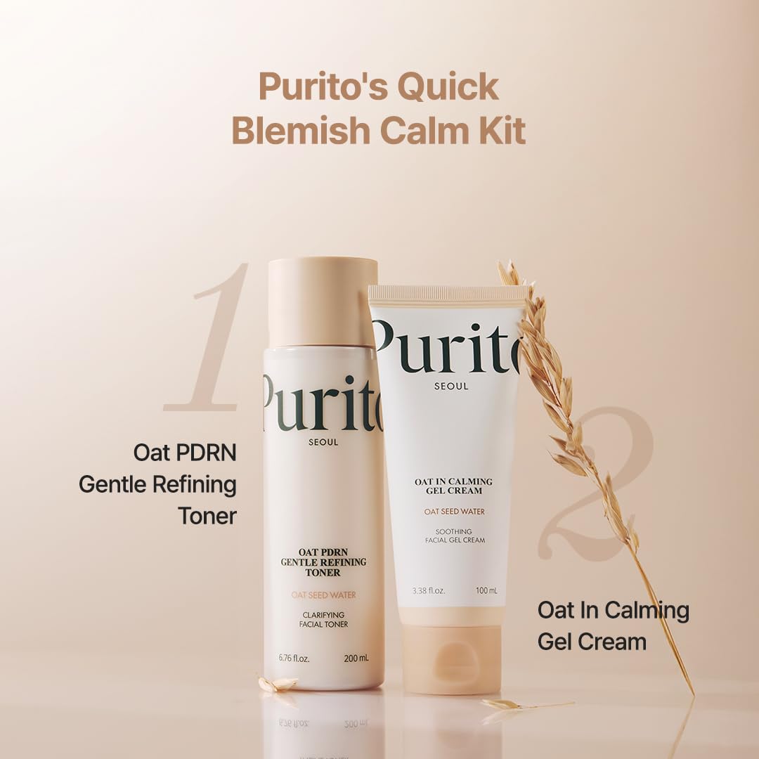 Purito Gel-Crème léger — absorption rapide sous écran solaire, peau lumineuse.