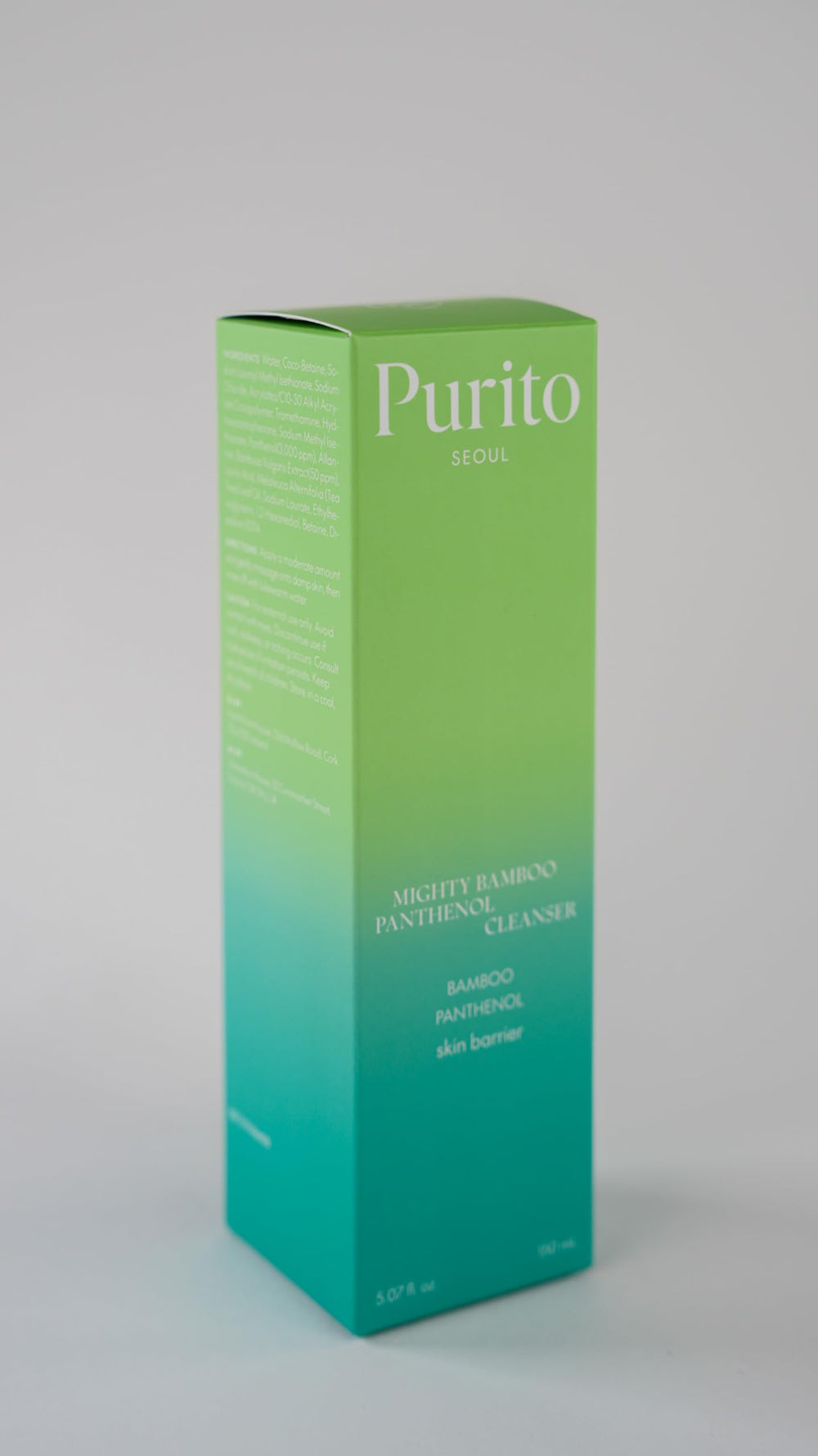 Purito peau sensible formule douce — conçu pour les peaux sensibles sans irritation.