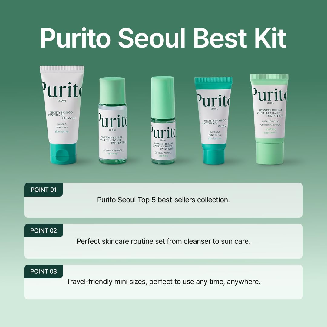 Format voyage PURITO SEOUL, emport facile.