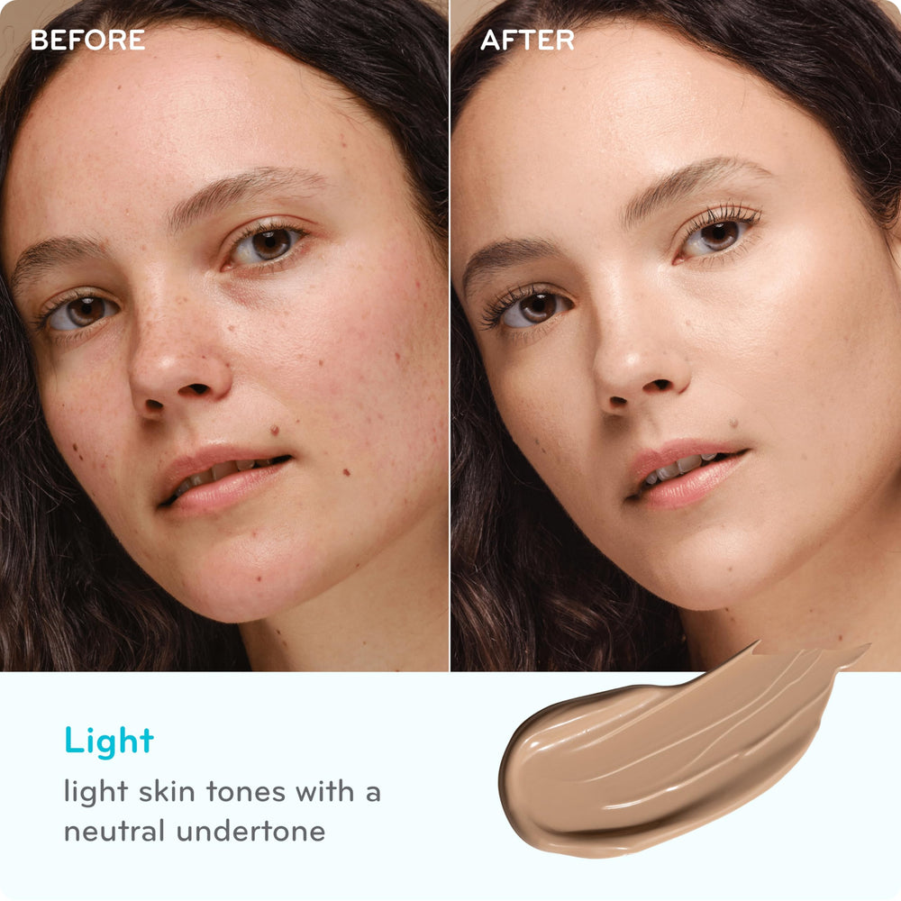 Pūrlisse bakuchiol vitamine C mis en avant, propriété clarifiante pour la peau.