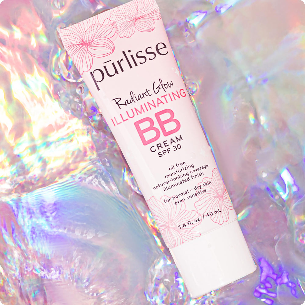 Purlisse Radiant Glow BB Cream SPF 30 protège et illumine.