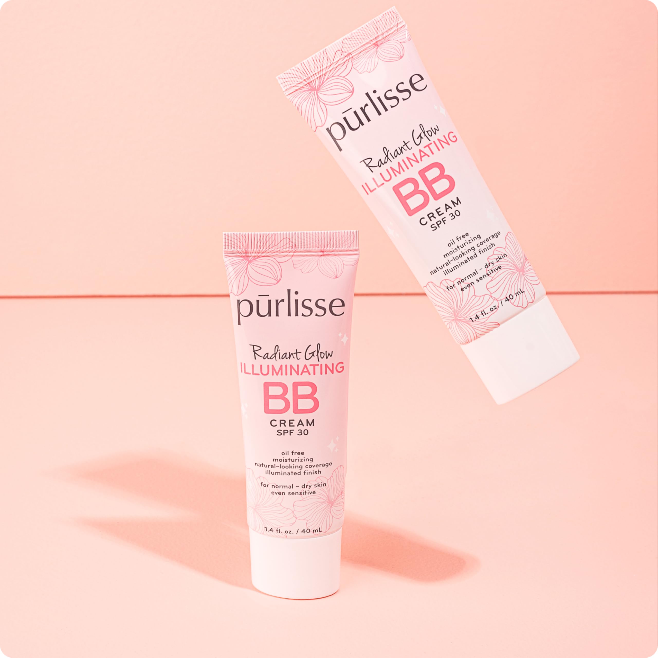 pūrlisse Radiant Glow BB Cream nutriments goji et baie d'argousier – soin nourrissant.