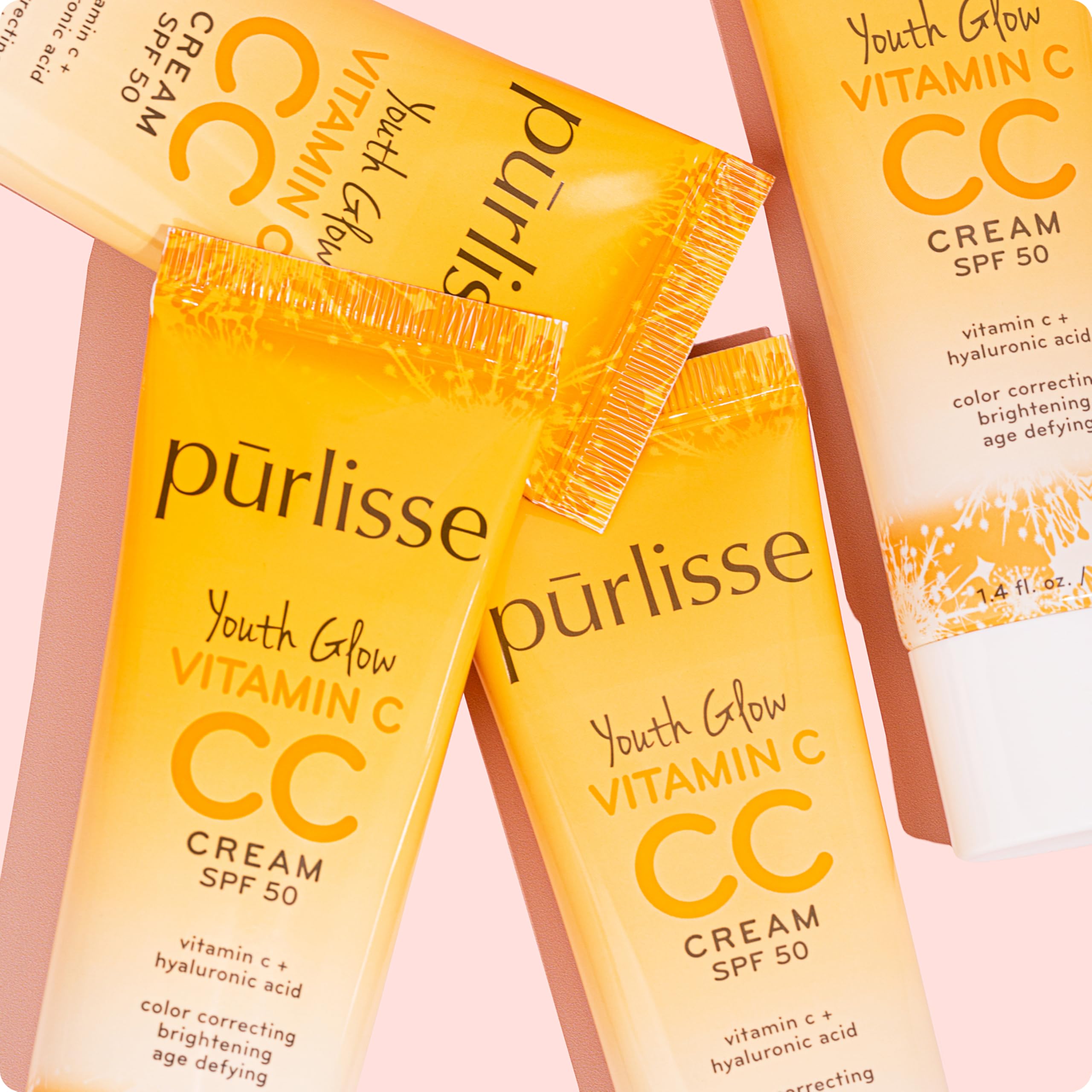 teinte claire de la CC crème purlisse appliquée sur peau claire