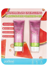 Pūrlisse Watermelon Energizing 2 Minute Polishing Peel — flacon éclat rapide en deux minutes