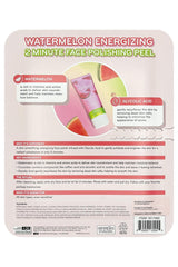 Pūrlisse Watermelon Energizing 2 Minute Polishing Peel — emballage pratique pour soin express