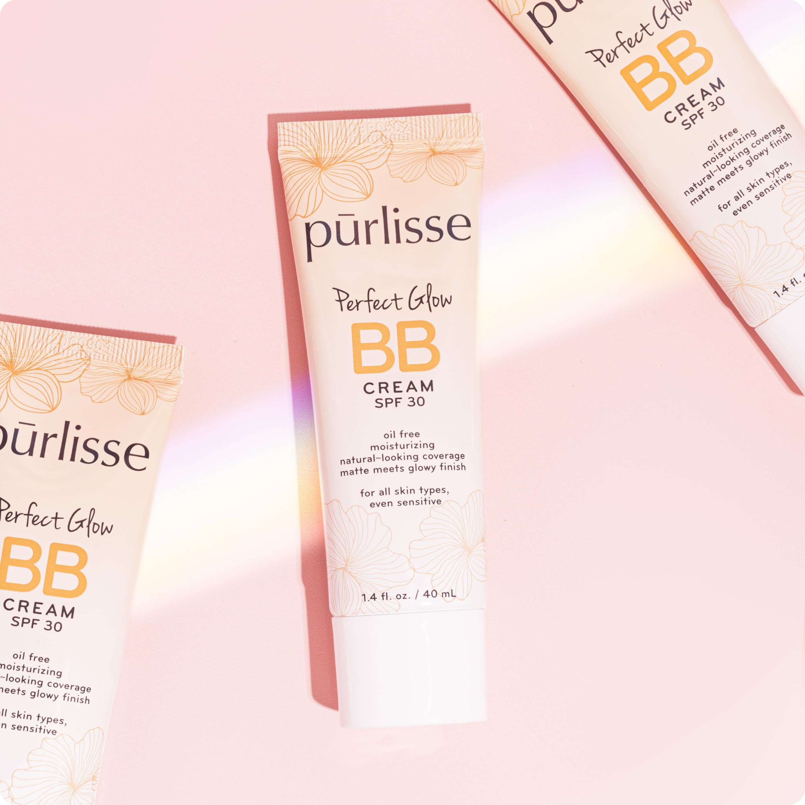 Pūrlisse Perfect Glow BB Crème : baies d'aubépine pour un éclat naturel.