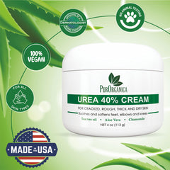 PurOrganica Crème Pied Urea 40% : texture onctueuse et hydratante au quotidien