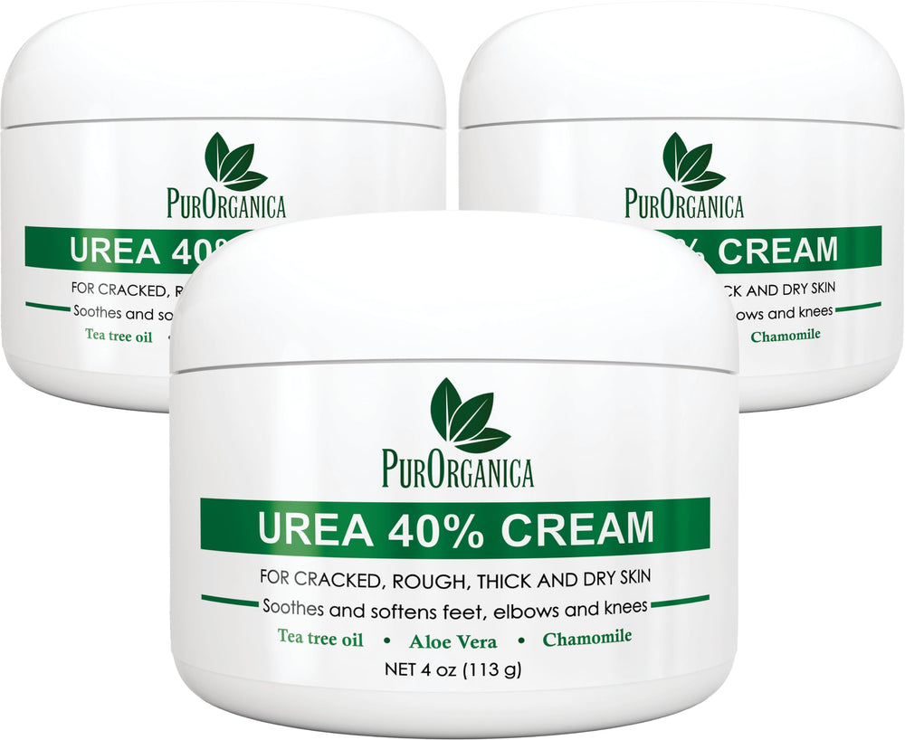 PurOrganica Crème Pieds Urée 40% – soin des talons secs