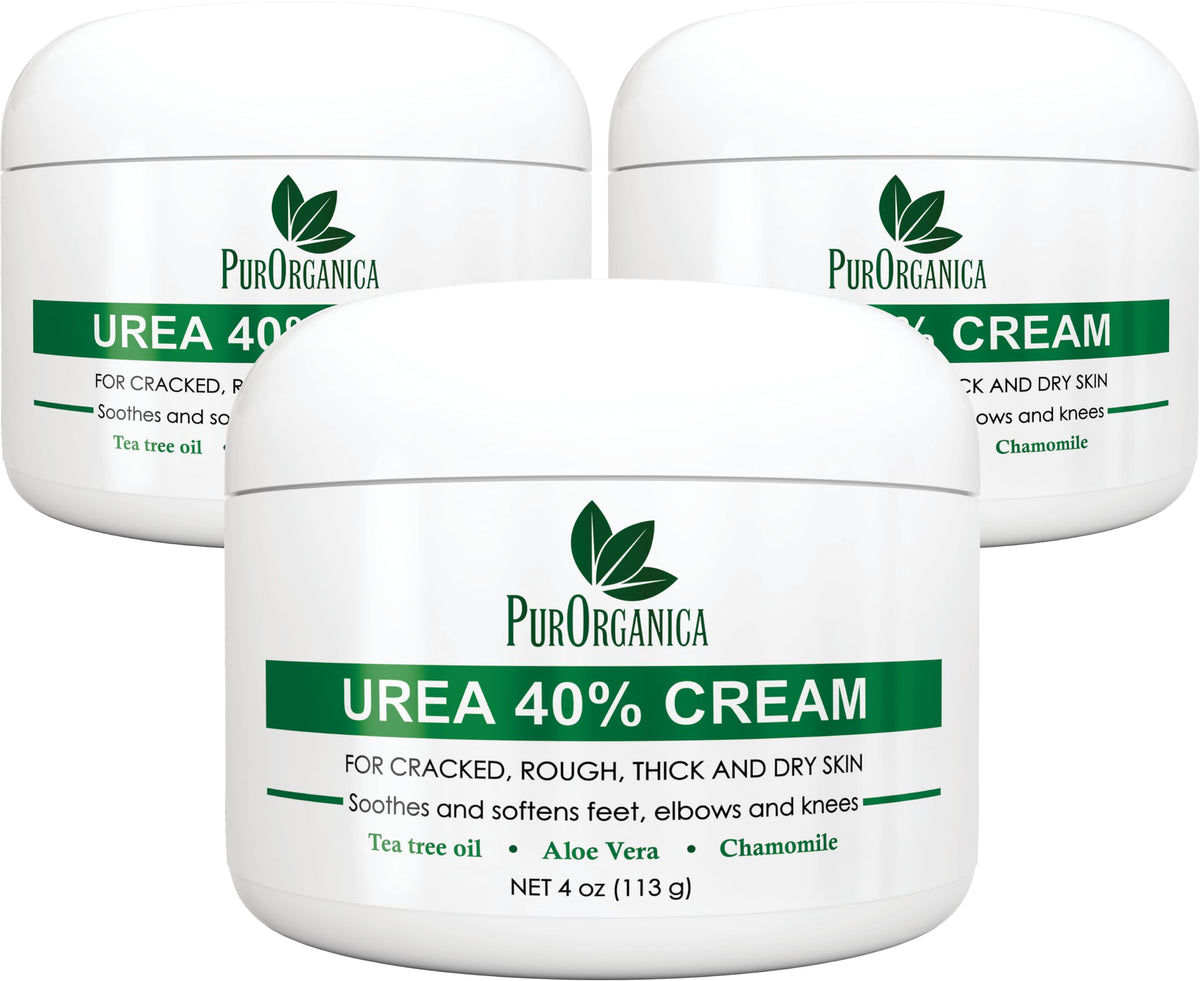 PurOrganica Crème Pieds Urée 40% – soin des talons secs