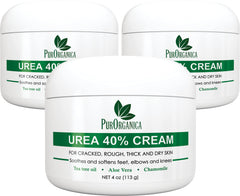 PurOrganica Crème Pieds Urée 40% – soin des talons secs