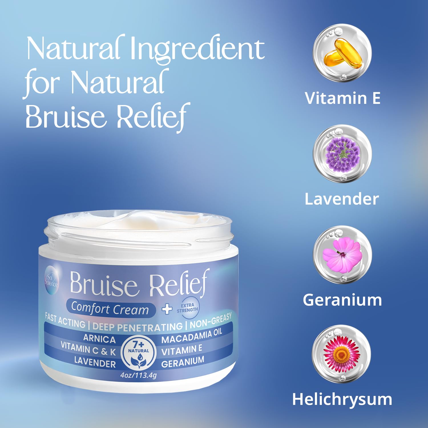 Purple Canyon Crème Huiles essentielles lavande et géranium apaisantes