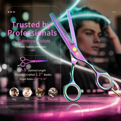Purple Dragon rasoir de coiffure: outil polyvalent pour texturiser et affiner.