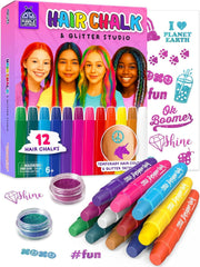 PURPLE LADYBUG craies-cheveux-enfant-rose : couleur temporaire pour cheveux amusante