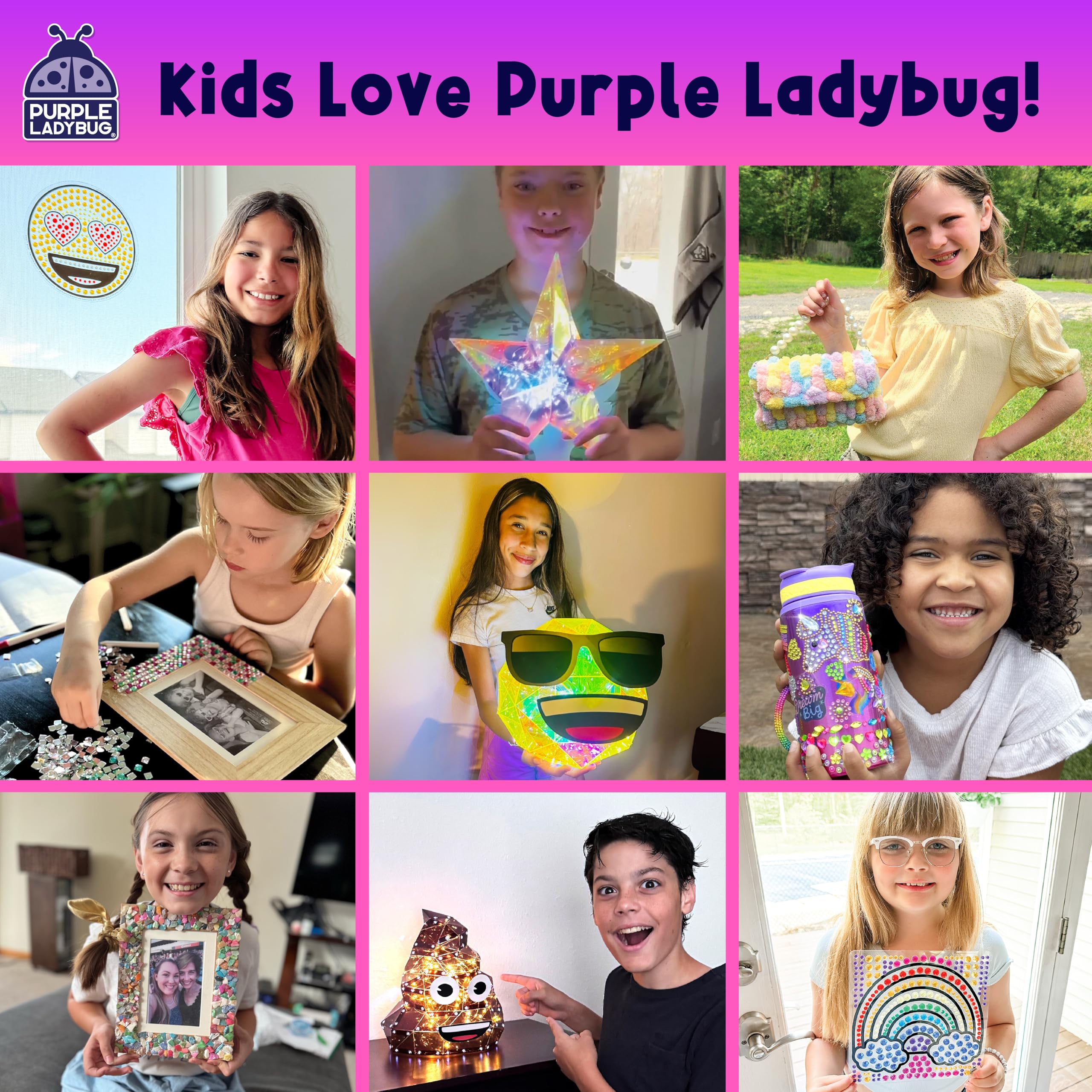 PURPLE LADYBUG lavage-easy-nettoyage : se retire facilement avec savon