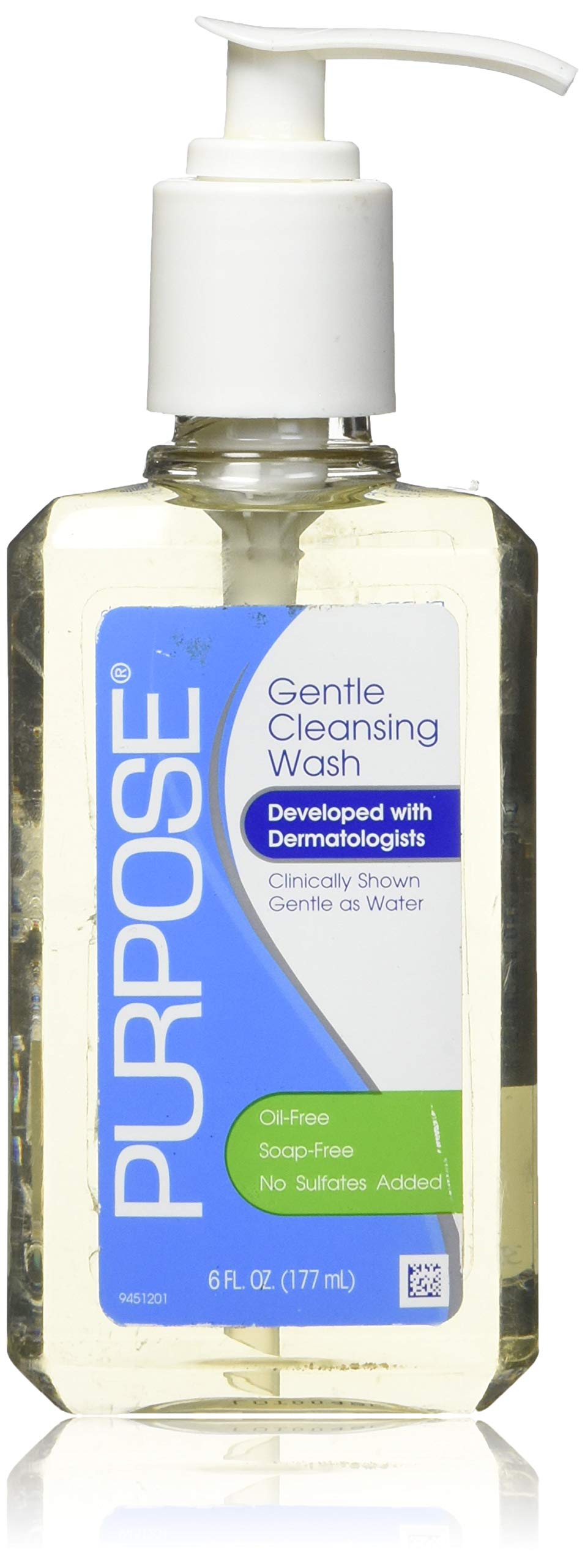 Purpose Lavage Douce Bouteille – nettoyage doux sans dessèchement pour peau sensible